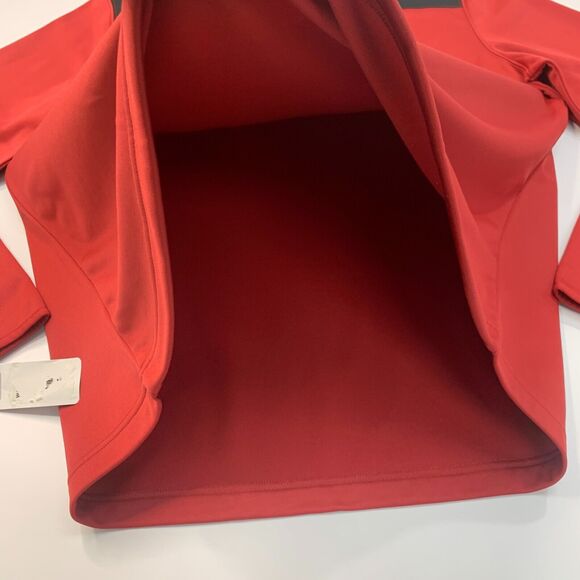 Arizona Cardinals Sweatshirt Men XL Extra Large Red Quarter Zip NFL Team Apparel - Picture 8 of 12